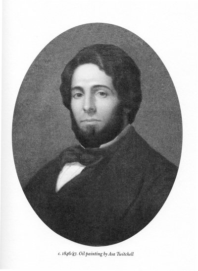 Oil Painting of Herman Melville by Asa Twitchell